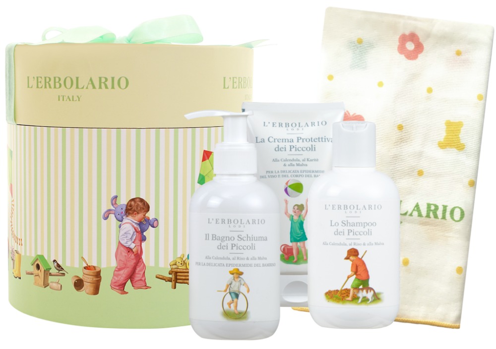 L'Erbolario Shampoo For Babies - Shampoo per bambini ''Calendula, riso e  malva